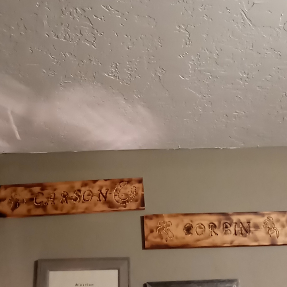 Wooden custom made signs